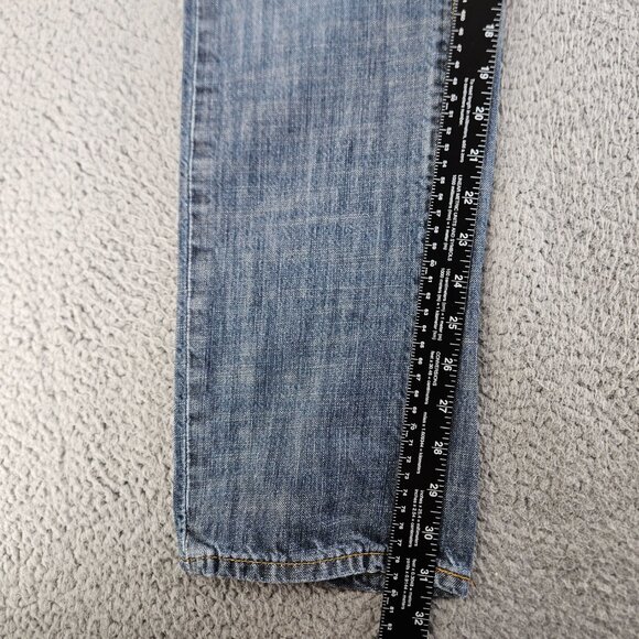 Levis Jeans Mens 34x30 Blue 511 Slim Fit Skinny Y2K Skater‎ Grunge - Picture 10 of 16